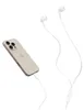 Écouteurs filaires Belkin SoundForm ANC USB-C blancs Voir les images du produit 3