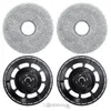 Wischmopp-Set für Roborock Saros 10R/20/Neo/Z70, 2 Halter + 2 Tücher + Bürste Produktbild-Vorschau