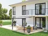 Anbaupergola "Marvin" – 3 x 3 m – 304 x 298 x 243 cm – Produktbild-Vorschau 2