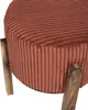 HowHomely | Sgabello - Sgabello imbottito - 35 x 35 x 35 cm Anteprima dell’immagine prodotto 4