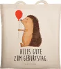 Mr. & Mrs. Panda einkaufstasche baumwolle Igel Luftballon - Produktbild-Vorschau 1