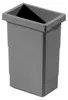 Hailo 2,5 Liter Inneneimer 1129889 dunkelgrau 155 x 110 x Produktbild-Vorschau 1