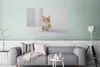 MuchoWow® Poster Kätzchen - Blau - Orange - Mädchen - Produktbild-Vorschau 6