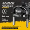 MONZANA® Antivol noir verrou d’attelage de remorque Voir les images du produit 3