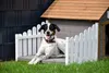 cuccia per cani da esterno dobar con tetto a punta e Anteprima dell’immagine prodotto 8