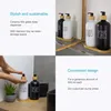 Intirilife 3-teiliges Seifenspender Set aus Glas in Schwarz Produktbild-Vorschau 3