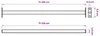 vidaXL Barre de sécurité réglable pour fenêtre, blanche, Voir les images du produit 1