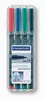 Staedtler Lumocolor 317 WP4, Schwarz, Blau, Grün, Rot, Produktbild-Vorschau 11