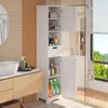 Bealife AP13 Vysoká koupelnová skříňka, koupelnová skříňka, Náhled obrázku produktu 2