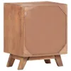 vidaXL Nachttisch 40x30x50 cm Mango Massivholz Produktbild-Vorschau 2