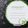 LANDRÉ Schulheft DIN A4 Lineatur 20 / blanko 32 Blatt Produktbild-Vorschau 7