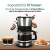 Emerio CME-122933 Kaffeemaschine 1,25L auto. Abschaltung Anteprima dell’immagine prodotto 3