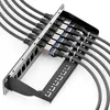 deleyCON CAT6 RJ45 Keystone Verbinder STP 1 Gbit/s, 4 Stück Produktbild-Vorschau 4