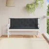 vidaXL Gartenbank-Auflagen 2 Stk. Melange Anthrazit Produktbild-Vorschau 3