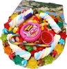 Pizza sucrée aux fruits pour l'école Girly dans une boîte à Voir les images du produit 1