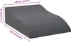 vidaXL Podložka pod nohy, sivá, 68 x 40 x 18 Náhľad obrázku produktu 8