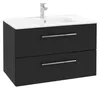 Ensemble lavabo Stamar Noir mat 80x45 cm Anti-traces de Voir les images du produit 1