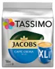 Tassimo Jacobs Caffè Crema mild XL | 16 T Discs, kávové Náhled obrázku produktu 1