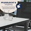 CASARIA® Set Tavolo e Sedie da Giardino Bern 6 +1 Alluminio Anteprima dell’immagine prodotto 5
