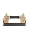 EXIT Aksent Holz Sandkasten 136x132cm, Sandkasten für Produktbild-Vorschau 3