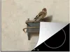 KitchenYeah© Herdabdeckplatte Der kleine Stieglitz - Produktbild-Vorschau 1
