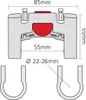 Klickfix Adapter für Fahrradlenker usw. Produktbild-Vorschau 10