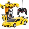 Dálkově ovládané auto robot 2v1 transformace rc drift led Náhled obrázku produktu 4
