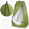 Duschzelt Camping 110 x 110 x 190 cm Grün Toilettenzelt Produktbild-Vorschau 11