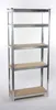Kinzo Holzregal Edelstahl 5 Böden 750 kg 75 x 30 x 172 cm Produktbild-Vorschau 13