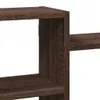 vidaXL Półka ścienna brązowy dąb 129x18x42 cm materiał Podgląd zdjęcia produktu 6