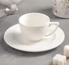 Filiżanka z spodkiem Wilmax, 90 ml, biała porcelana, Podgląd zdjęcia produktu 9
