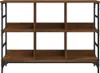 vidaXL Příborník hnědý dubový vzhled 102x32x73,5 cm Náhled obrázku produktu 4