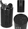 Becher für Besteck Abtropfgestell aus Metall Schwarz Produktbild-Vorschau 1
