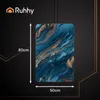 Ruhhy 25958 Tappeto da bagno 80 x 50 cm, blu Anteprima dell’immagine prodotto 7