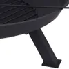 Caminetto da esterno Ambiance, metallo, 22x56 cm, nero Anteprima dell’immagine prodotto 5