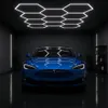 MasterLED Hexagon LED Deckenleuchte 460W 419x301cm Kaltweiß Produktbild-Vorschau 3