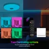 Led Deckenleuchte mit Fernbedienung und App dimmbar 24W Produktbild-Vorschau 2