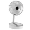 A white foldable desk fan is displayed against a white background. Náhled obrázku produktu