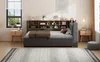 Łóżko tapicerowane Sweiko sofa rozkładana 90x200 cm, Z Podgląd zdjęcia produktu 7