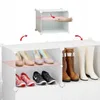 A modular shoe rack with various shoes and boots displayed. Náhľad obrázku produktu