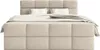 FEDVE Boxspringbett ALZEA aus Chenille-Stoff 180x200 cm, Produktbild-Vorschau 1