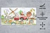 MuchoWow® Schreibtischunterlage Bauernhof - Traktor - Produktbild-Vorschau 2