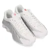 Nike Shox R4 "White Metallic Silver", Weiß, Größe: 40,5 Produktbild-Vorschau 5
