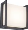 LUTEC Qubo LED Aussenwandleuchte 3000 K 8,5W IP54 Anthrazit Produktbild-Vorschau 1