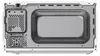 Midea MD-MP012MK-WH, Na pracovnú dosku, Sólo mikrovlnná Náhľad obrázku produktu 7