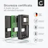 CELLONIC Caricabatterie USB per batterie AA AAA 4 slot  - Anteprima dell’immagine prodotto 5