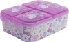 Hello Kitty 2 tlg. Lunch Set Brotdose mit 3 Kammern Produktbild-Vorschau 4