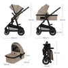 Lionelo Amber - Kombikinderwagen 3 in 1 - Set sportlicher, Produktbild-Vorschau 15