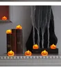 3X Halloween Dekoration Kürbis Tee Licht LED, hängende LED Produktbild-Vorschau 4