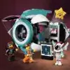 A LEGO spaceship with three minifigures in front of it. Anteprima dell’immagine prodotto